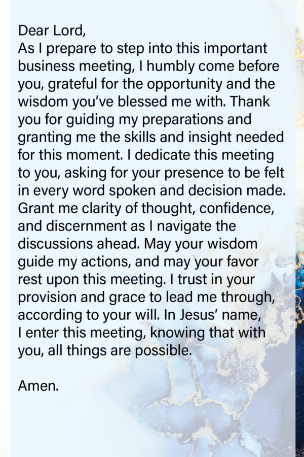 Pocket Book of Prayers for the Christian Entrepreneur